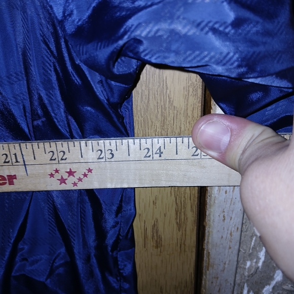 PGA Tour Windbreaker 1/4 Zip Mens Size Large Blue Checkered Mesh Lined Golf - Picture 12 of 15